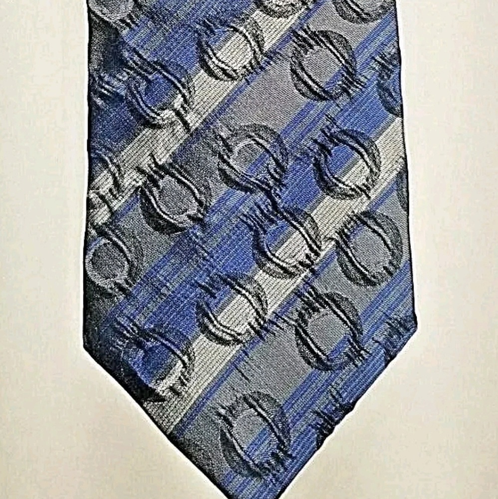 Emilio ponti 100% silk tie